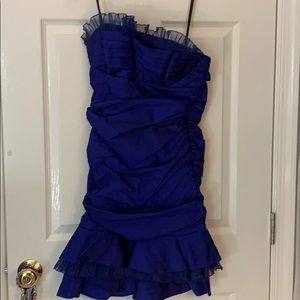 Blue formal dress